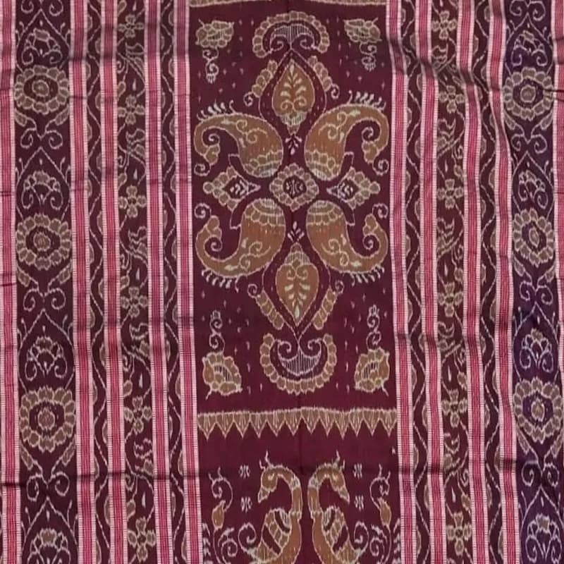 Sambalpuri Tissue Silk Saree
