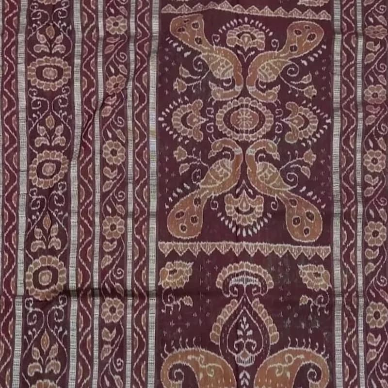 Sambalpuri Tissue Silk Saree
