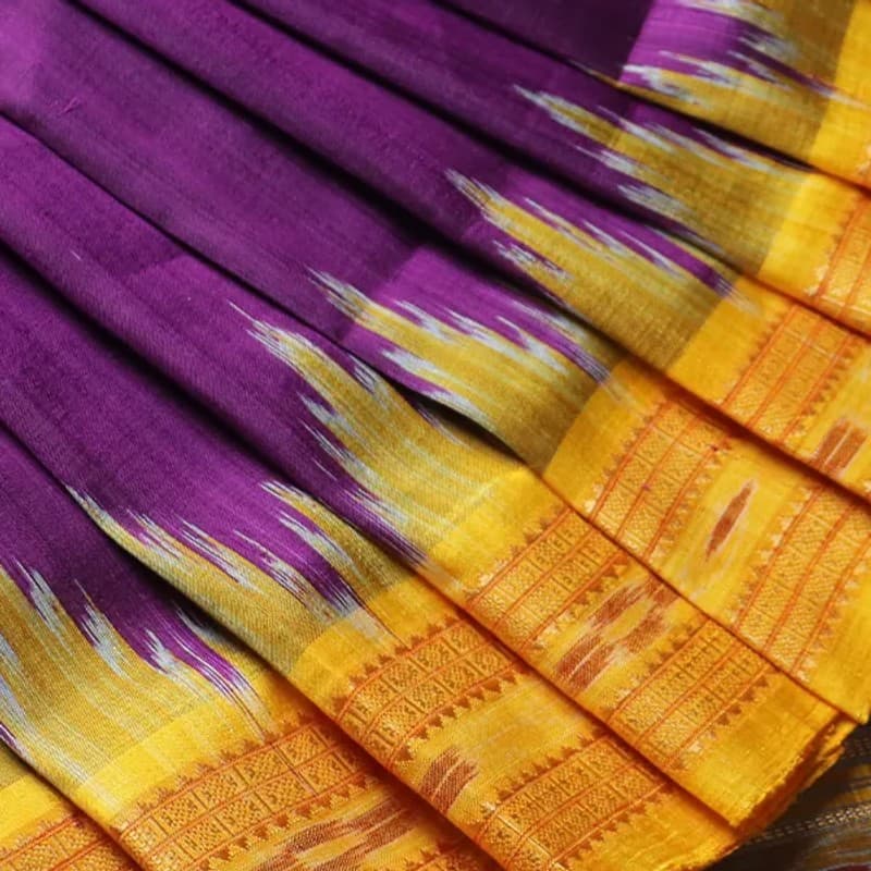 Khandua Silk Ikat Saree view 1