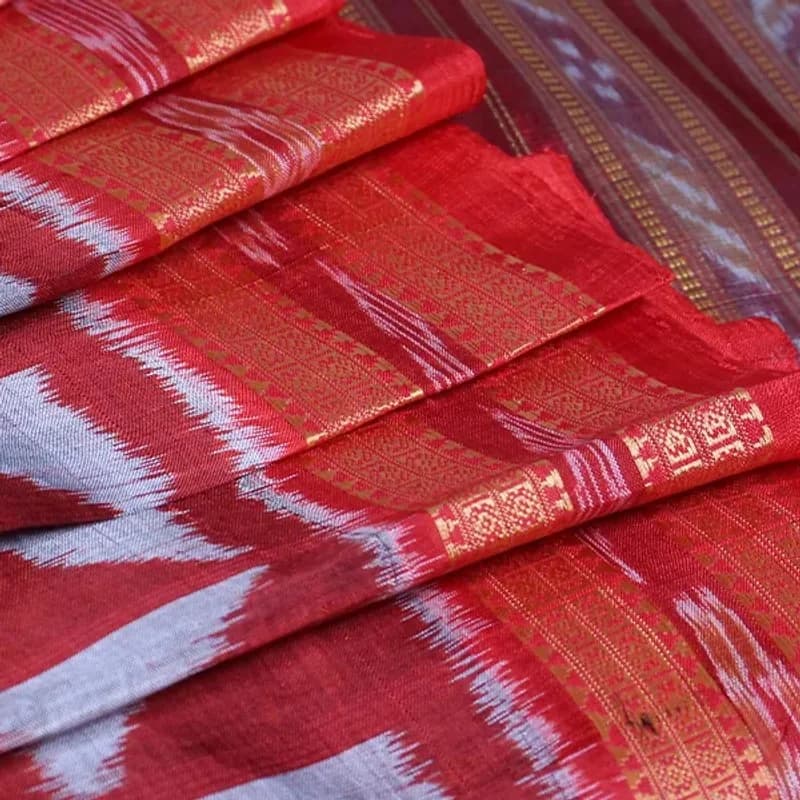 Khandua Silk Ikat Saree view 1