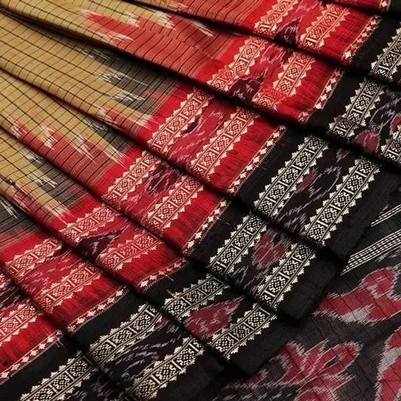 Khandua Silk Ikat Saree view 1