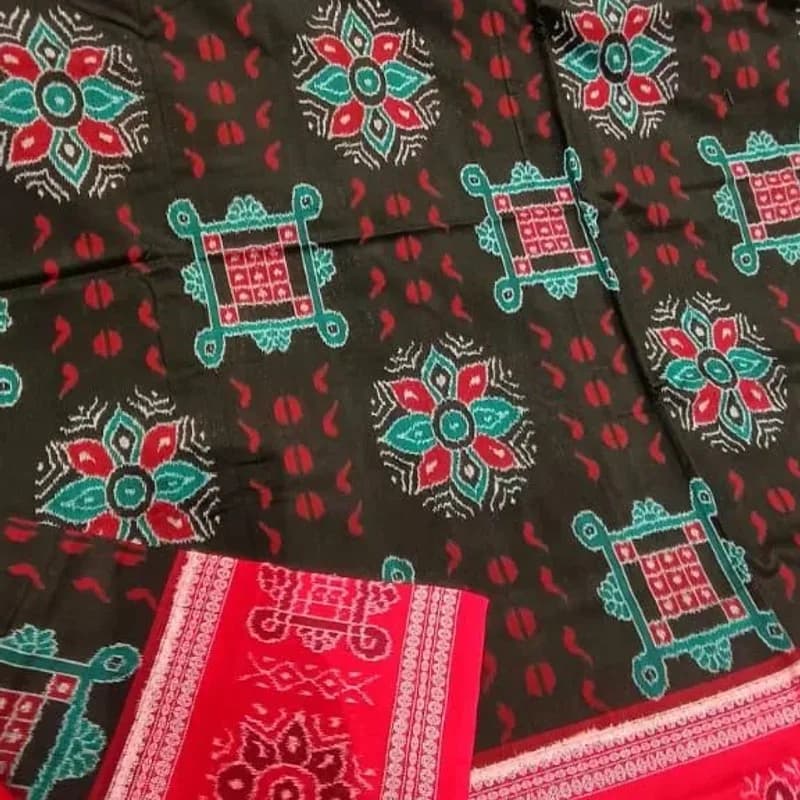Sambalpuri Cotton Saree view 1