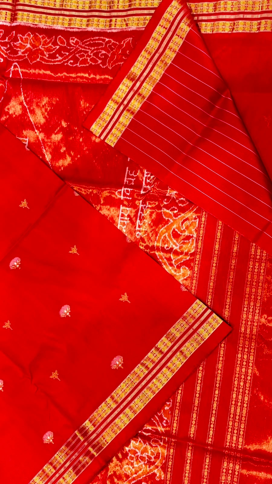 Sambalpuri Ikat Silk Saree – Sri Kshetra Puri Dham Theme — Sambalpuri saree