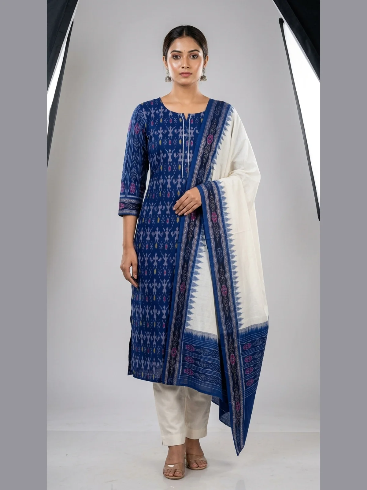 Sambalpuri Bandha Suit Sets