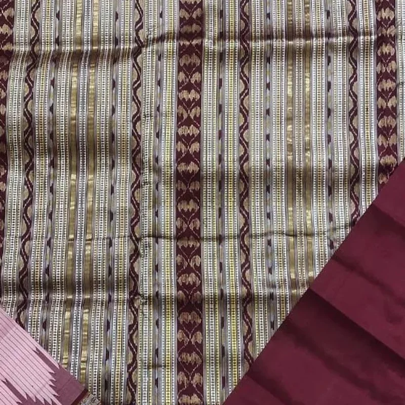 Sambalpuri Phodakumbha Silk Saree