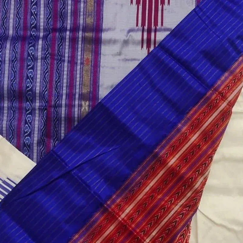Sambalpuri Phodakumbha Silk Saree