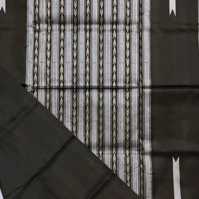 Sambalpuri Phodakumbha Silk Saree view 1
