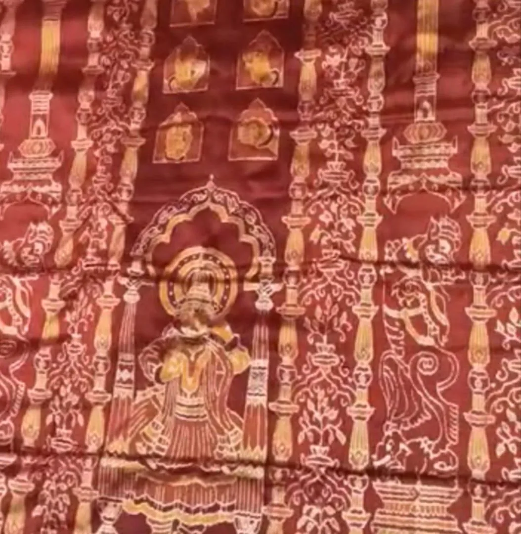 Ashta Nayika Sambalpuri Collection Silk Saree view 3
