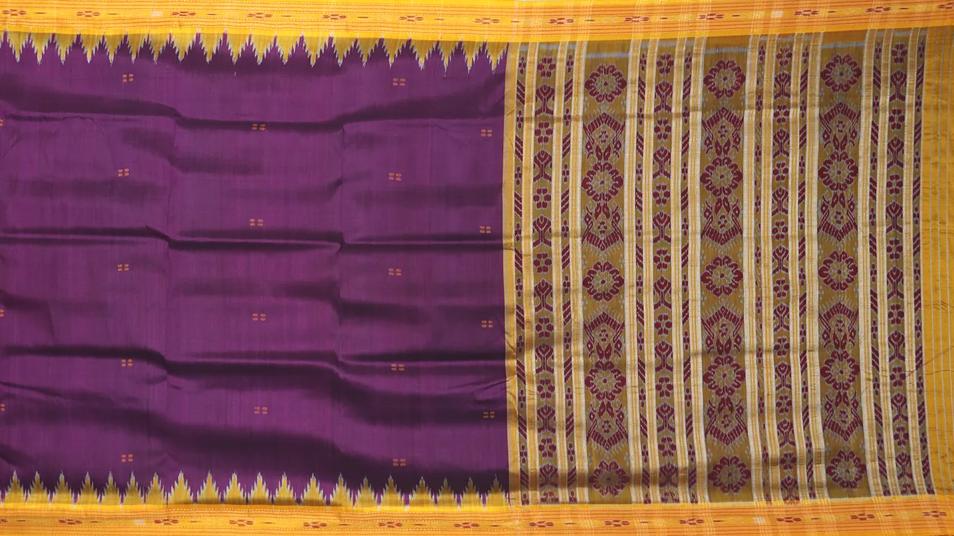Khandua Silk Ikat Saree view 2