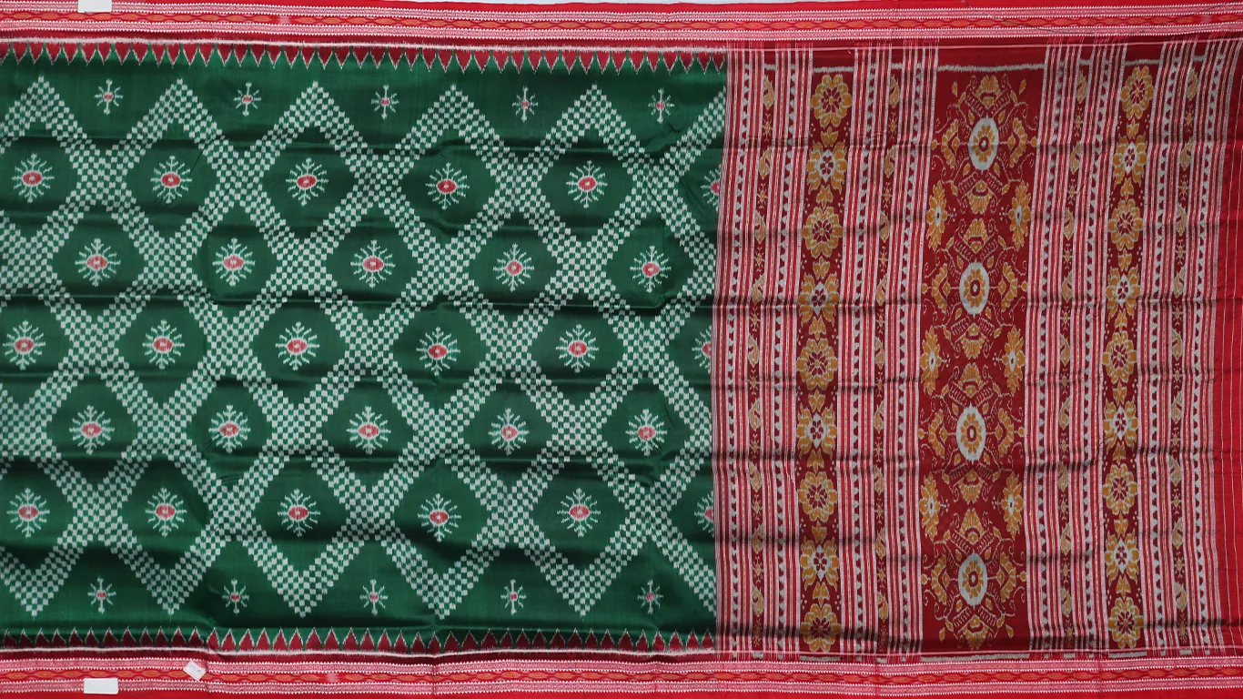 Khandua Silk Ikat Saree view 2