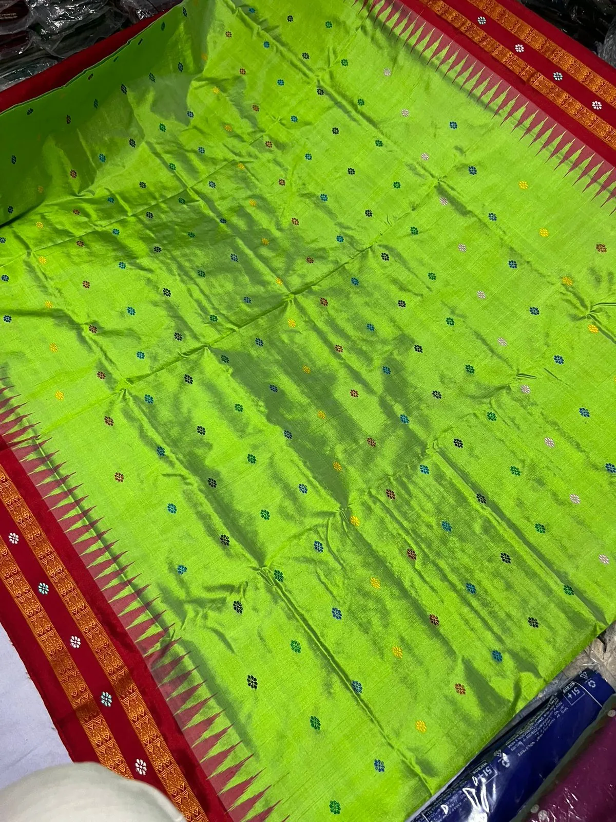 Sambalpuri Dolabedi Silk Saree view 2