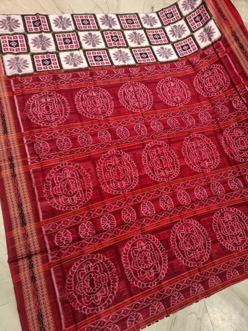 Sambalpuri Cotton Saree — Sambalpuri saree